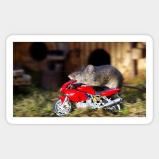 Biker Mouse - make it stop is to fast. Sticker